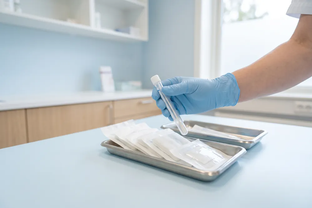 Yara çevresinin enfeksiyon açısından incelendiği ve tedavinin planlandığı klinik değerlendirme.